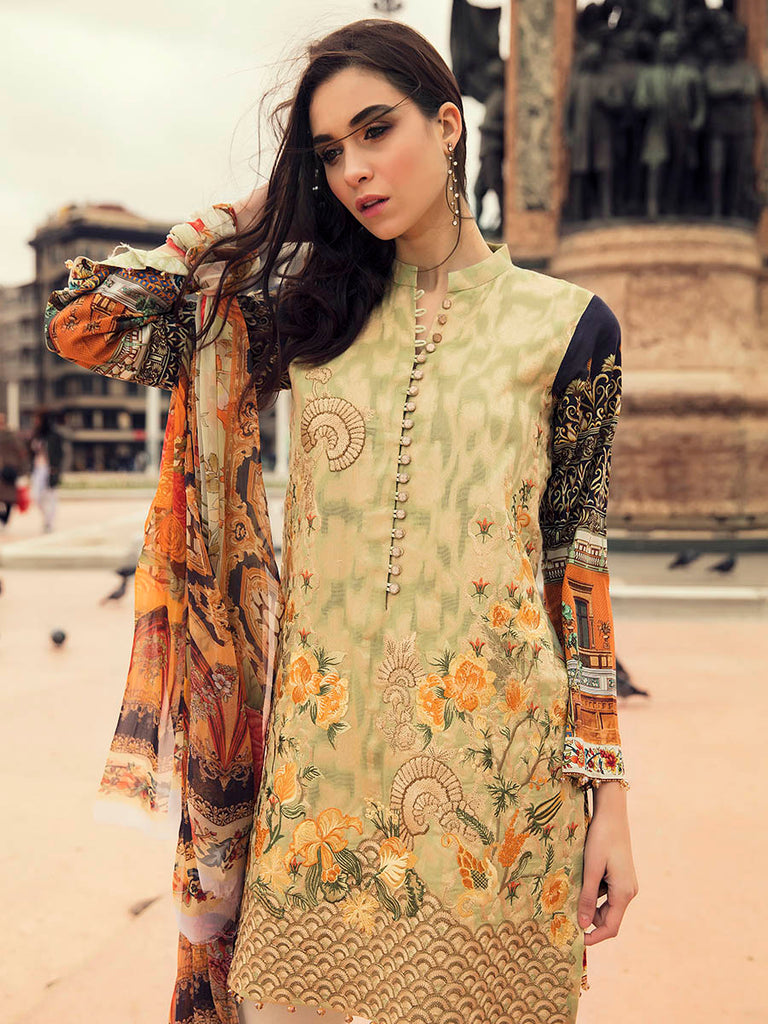 RajBari Luxury Lawn 2018 – 6B