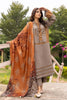 Charizma C-Prints Fall/Winter · Slub Linen Suit with Pashmina Shawl – CPW22-35