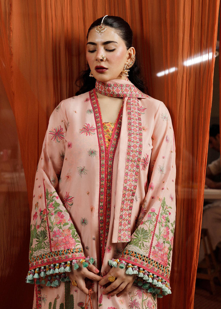 Hussain Rehar Luxury Lawn Festive Collection – Pembe