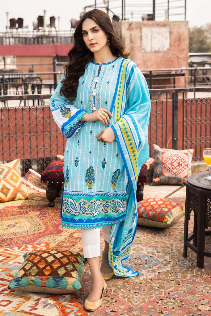Gul Ahmed Lahore Lawn Collection 2021 – 2PC Lawn Suit TL-339