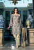Gul Ahmed Luxury Festive Eid Collection - Beige 3 Pc Embroidered Chiffon FE-42