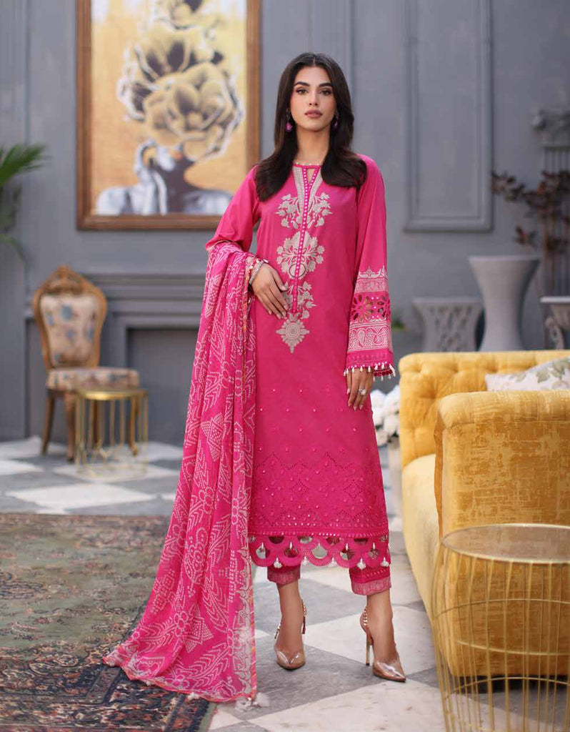 Charizma Combinations Embroidered Lawn Collection 2024 – CCS4-05