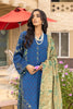 Charizma C-Prints Fall/Winter · Slub Linen Suit with Pashmina Shawl – CPW22-37
