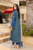 Charizma C-Prints Fall/Winter · Slub Linen Suit with Pashmina Shawl – CPW22-37