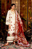 Crimson by Saira Shakira Luxury Lawn Collection 2021 – D7-B - Summer Blooms - Scarlet