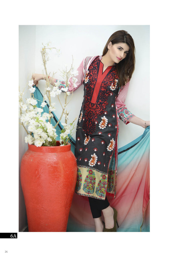 Kalyan Designer Embroidered Collection 2016 – 6A - YourLibaas
 - 1