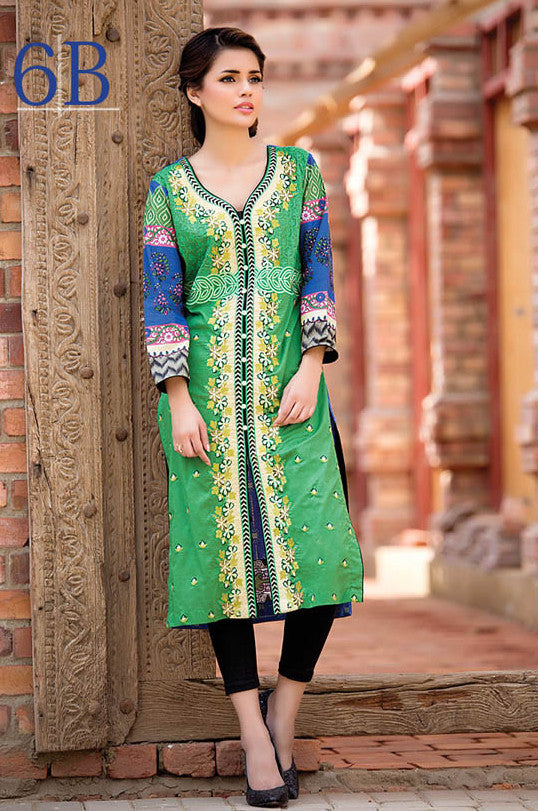 Subhata Embroidered Lawn Tunic Collection - 6B - YourLibaas
 - 1