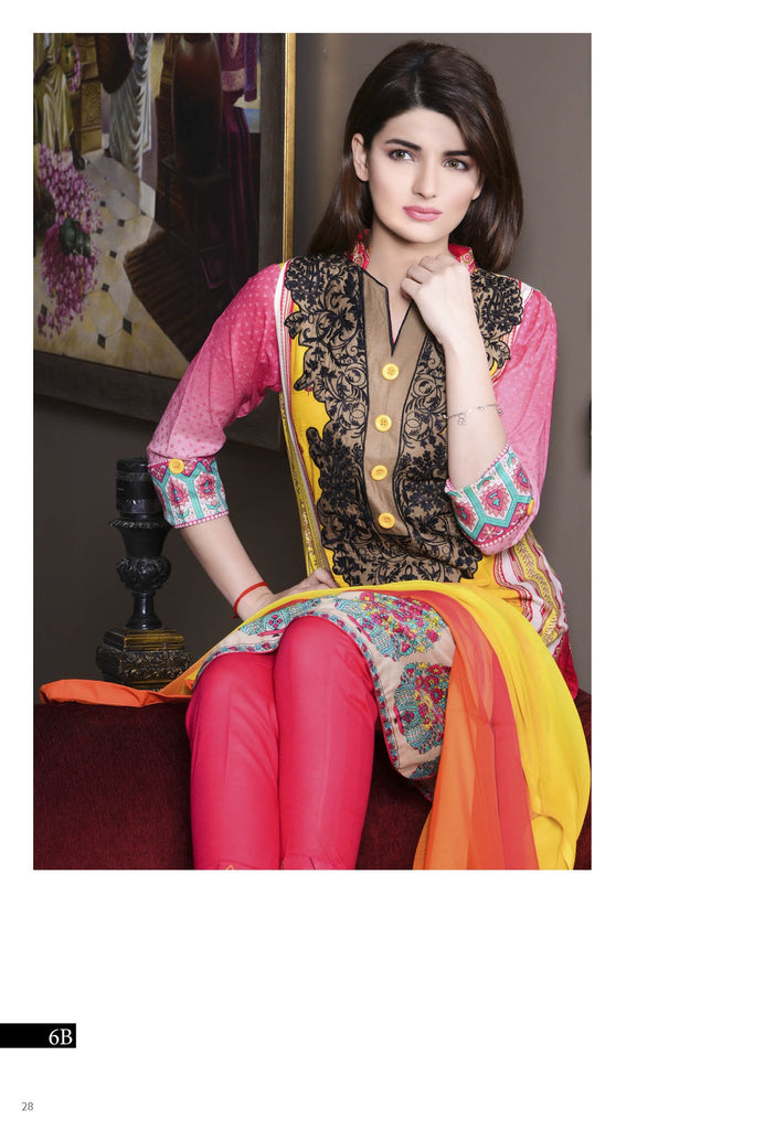 Kalyan Designer Embroidered Collection 2016 – 6B - YourLibaas
 - 1