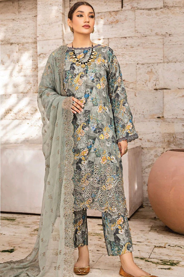 Aangan by Sanam Saeed Viscose Silk Edit - D-01