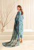 Farasha Embroidered Essentials Lawn Collection 2024 – Aqua Beryl