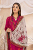 Charizma C-Prints Fall/Winter · Slub Linen Suit with Pashmina Shawl – CPW22-46