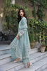 Farasha Bahaar Embroidered Lawn Collection – Aqua Pearl