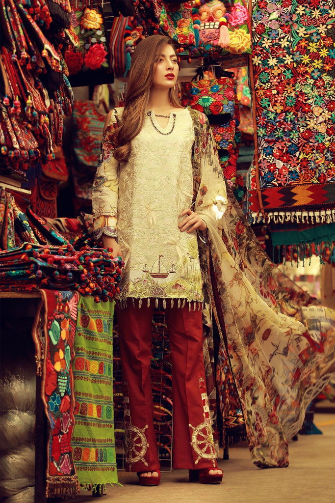 Rungrez Spring/Summer Lawn Collection 2018 – La Paz