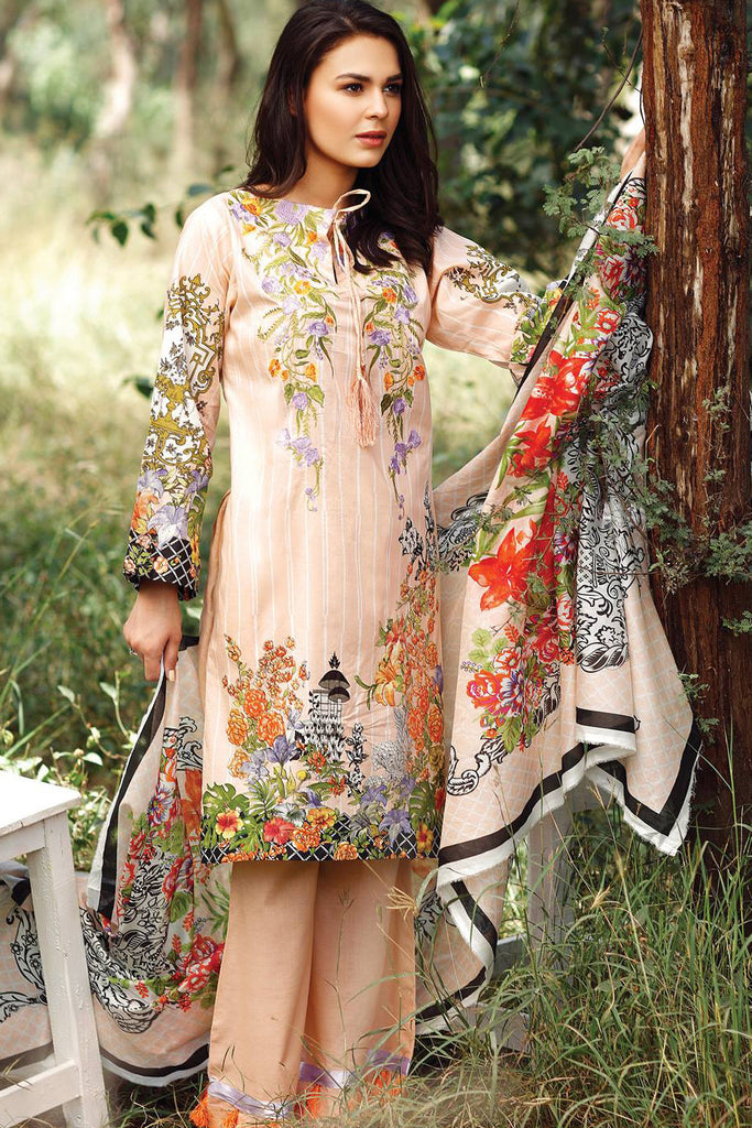 RajBari Embroidered Premium Lawn Vol-2 – 6B