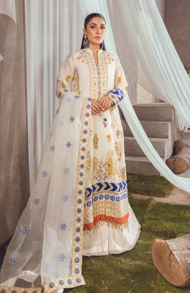 Mahiymaan Luxury Lawn Eid Edition Vol-2 – MLL-23-2-07