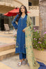 Charizma C-Prints Fall/Winter · Slub Linen Suit with Pashmina Shawl – CPW22-37