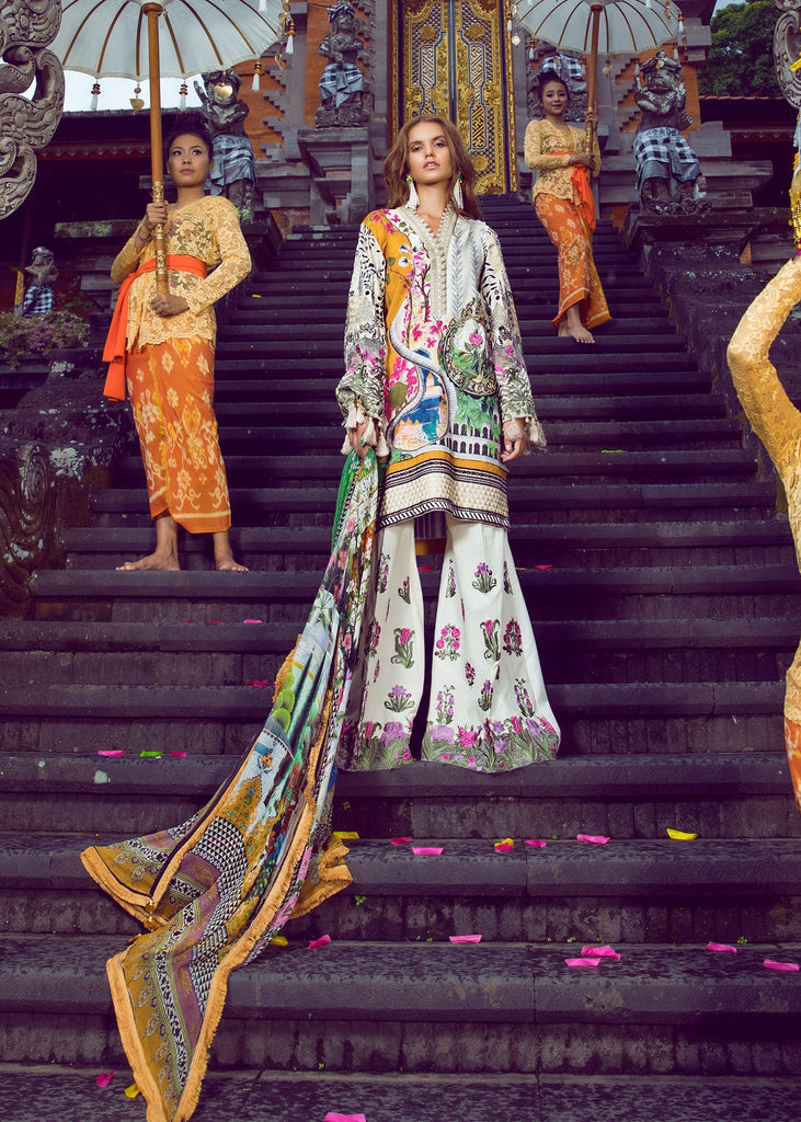 Shiza Hassan Luxury Lawn Collection 2019 – Sunkissed 8B