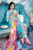 Gul Ahmed Summer Premium Lawn 2021 · 3PC Unstitched Chiffon Embroidered Shirt With Dyed Inner & Trouser And Digital Printed Tissue Silk Dupatta SP-18
