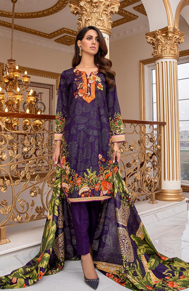 Anum by Al Zohaib Lawn Collection – 07B