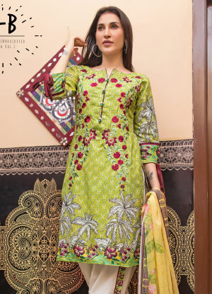 Sahil Designer Embroidered Lawn Collection 2018 Vol 2 – SH2-7B