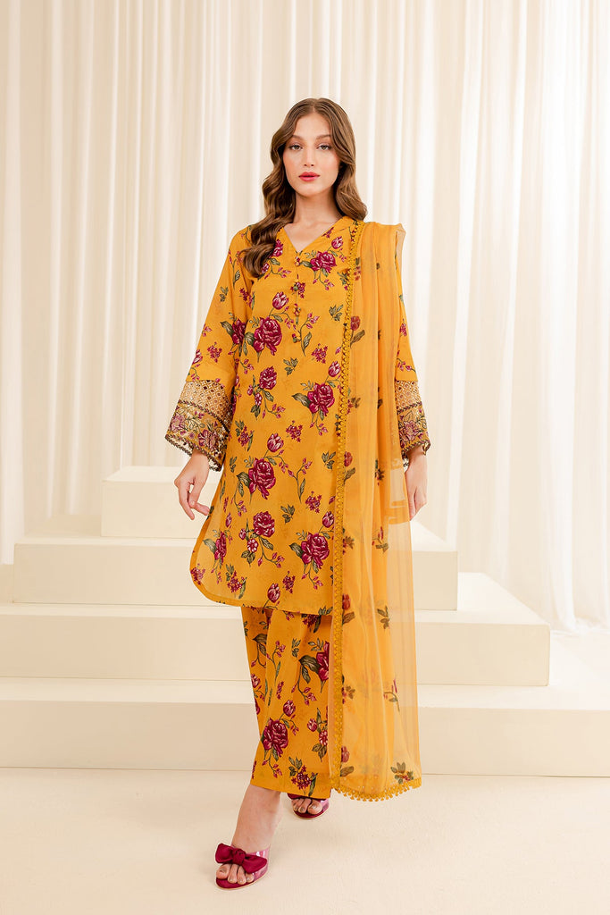 Farasha Embroidered Essentials Lawn Collection 2024 – Summer Sorbet