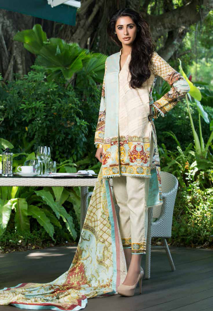 Shehla Chatoor Luxury Lawn Collection SS '16 – 7 - YourLibaas
 - 1