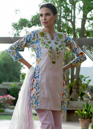Sahil Designer Embroidered Lawn Collection Vol-11 – 07A