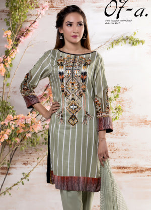 Sahil Designer Embroidered Eid Collection 2018 Vol 7 – SH7-7A