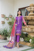 Salina Printed Lawn Collection with Cutwork Dupatta – SCWV3-7