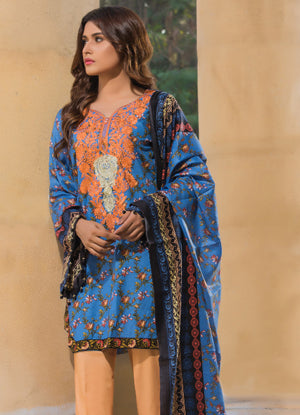 Sahil Cotton Embroidered Collection 2017 – 7B