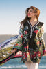 Crimson Luxury Lawn by Saira Shakira – Tropical Landscape – Onyx
