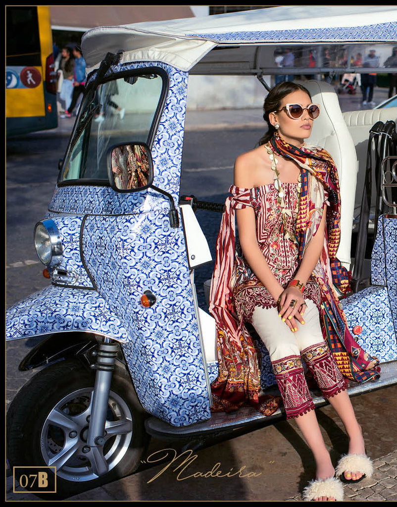 Shehla Chatoor Luxury Lawn Collection – 07-B