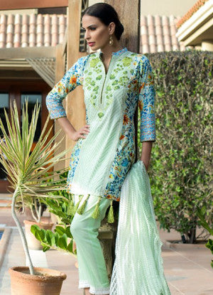 Sahil Designer Embroidered Lawn Collection Vol-11 – 07C