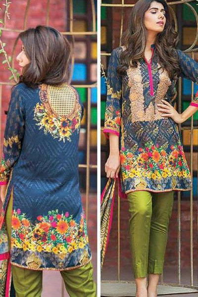 Charizma Floss Linen Collection '16 – Design 8 - YourLibaas
 - 1