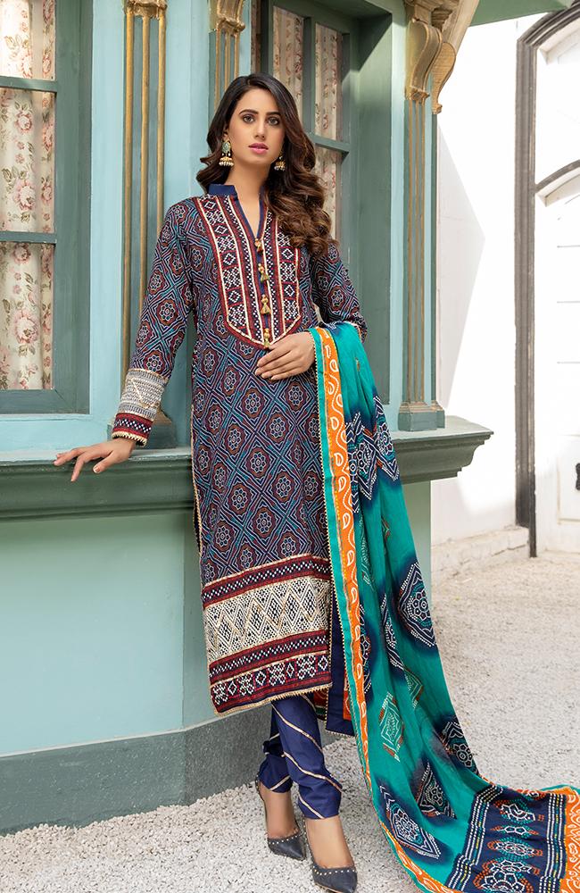 Anum by Al Zohaib Chunri Lawn Collection – ANCL-21-08A