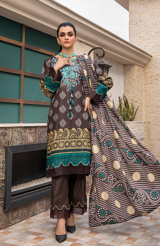 Anum by Al Zohaib Lawn Collection – 08B