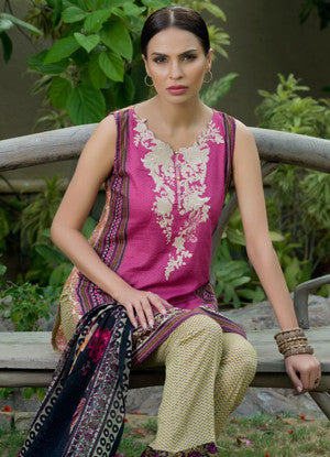 Sahil Designer Embroidered Lawn Collection Vol-11 – 08A