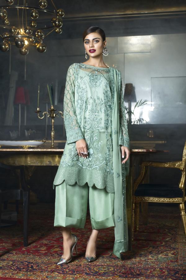 Honey Waqar Bouquet de Fleur Luxury Silk Collection 2018 – Quel Amour 08
