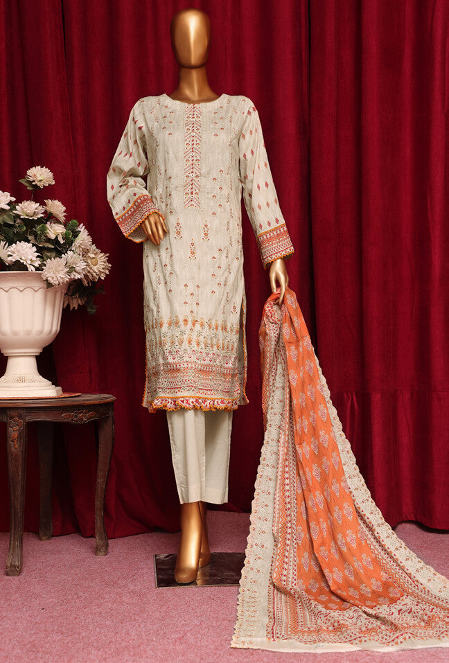 Riwayat Embroidered Schiffli Lawn Collection – Design R-23654