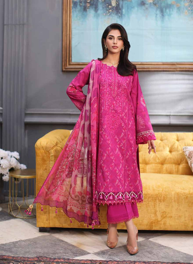 Charizma Combinations Embroidered Lawn Collection 2024 – CCS4-08