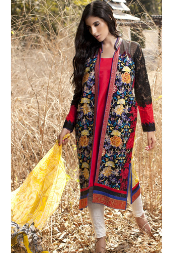 9B - Firdous Carnival Embroidered Collection 2015 - YourLibaas
