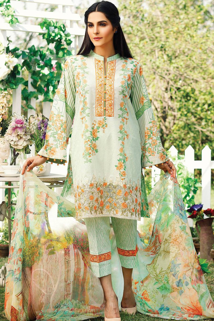 RajBari Embroidered Lawn Collection 2017 – 9A