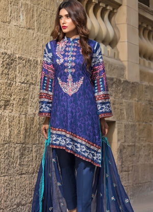 Sahil Cotton Embroidered Collection 2017 – 9B
