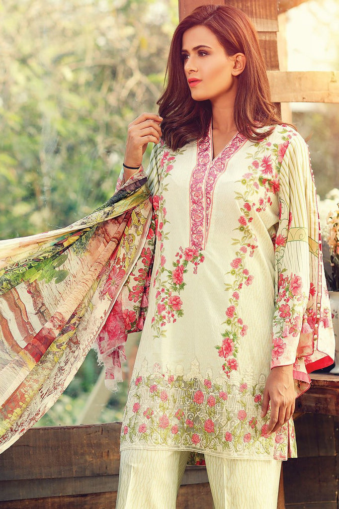 RajBari Embroidered Lawn Collection 2017 – 9B