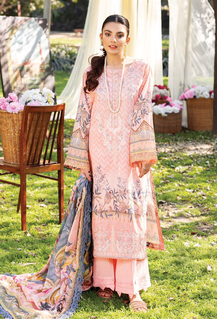 Adan's Libas SummerKari Lawn Collection 2023 – 5014 - Wonderland