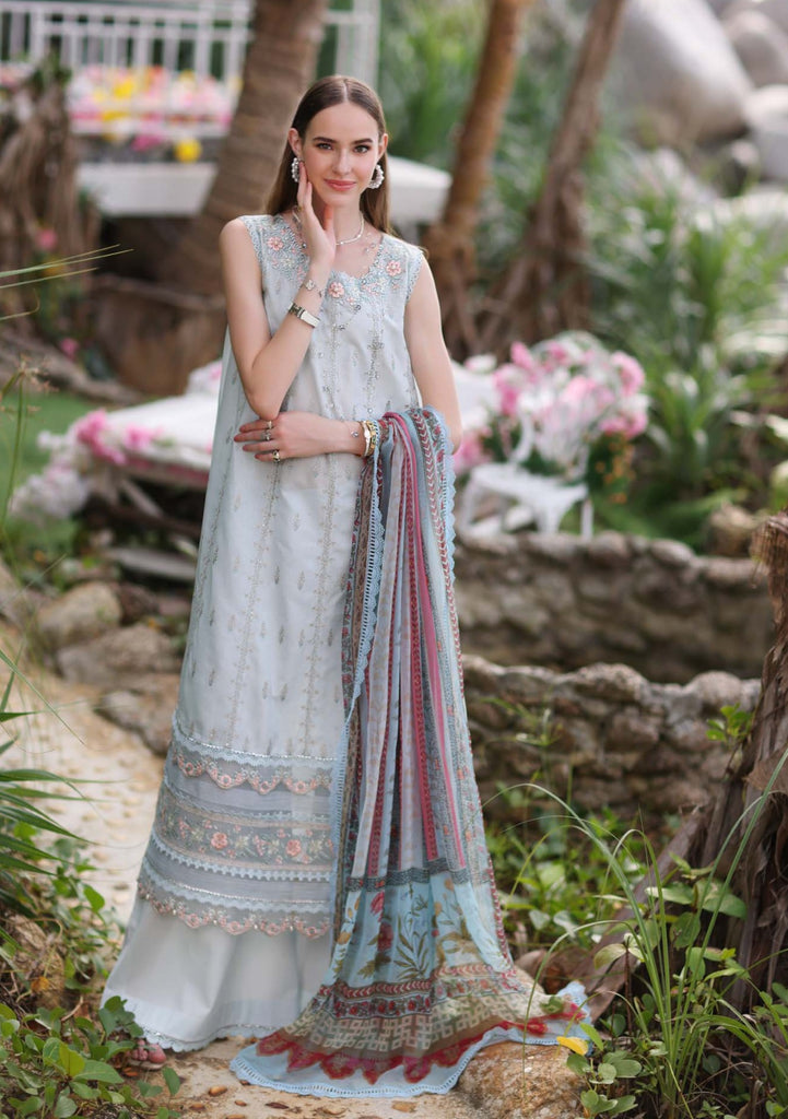 Noor by Saadia Asad Luxe Printkari Lawn 2024 – D3-B