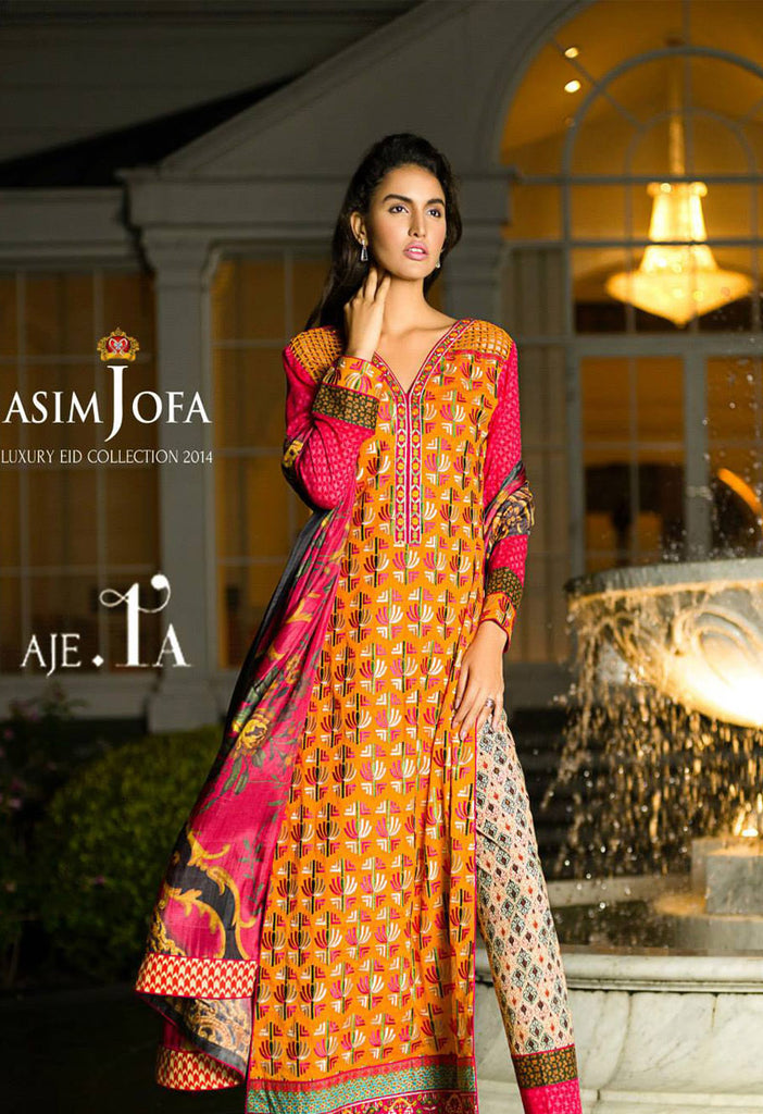 Asim Jofa Luxury Eid Collection '14 - 1A - YourLibaas
