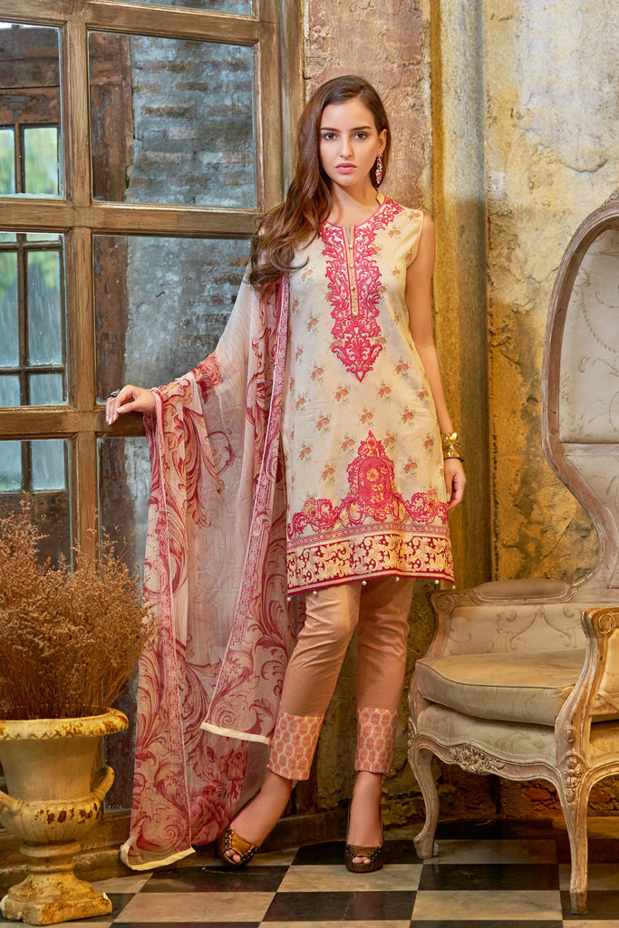 Bashir Ahmad Florence Lawn Collection Vol 1 – FL07B - YourLibaas
 - 1