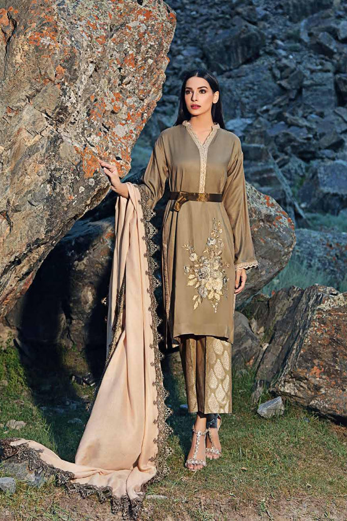 Gul Ahmed Winter Collection 2019 – APE-01