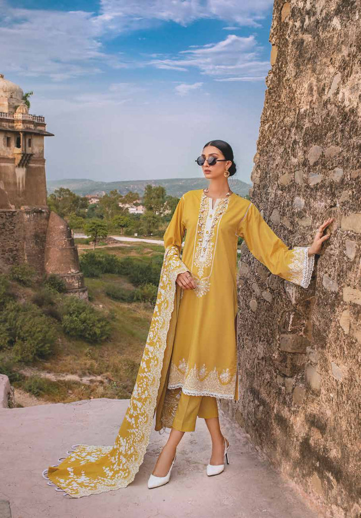 Gul Ahmed Winter Collection 2021 · 3 PC Karandi Suit with Karandi Shawl – AY-12016